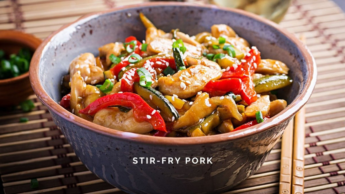 Stir-Fry Pork with Vegetables Recipe - DWC Magazine: Strong Women, Strong Voices