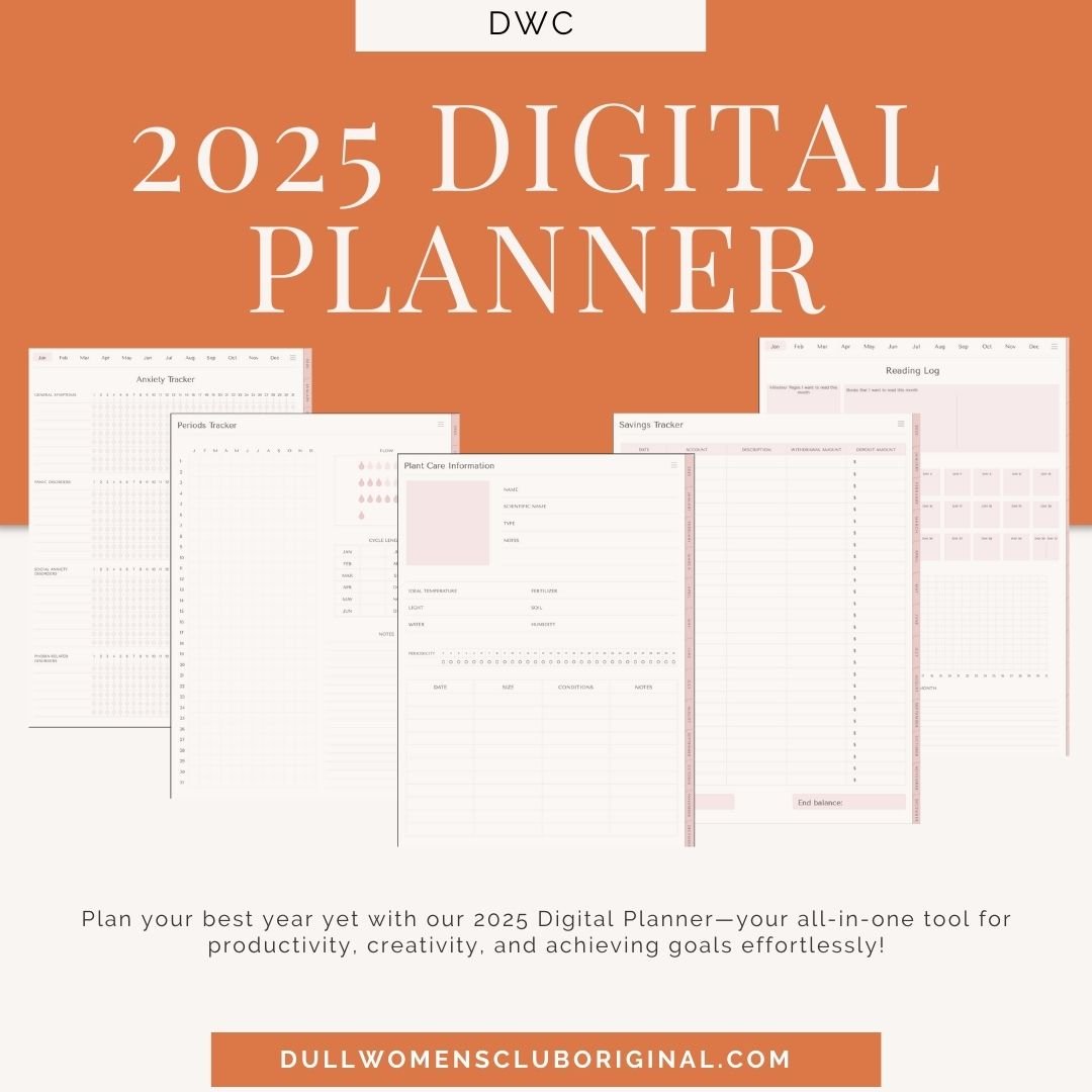 DWC 2025 Digital Planner (Goodnotes & Notability) - Defiant Women's Collective