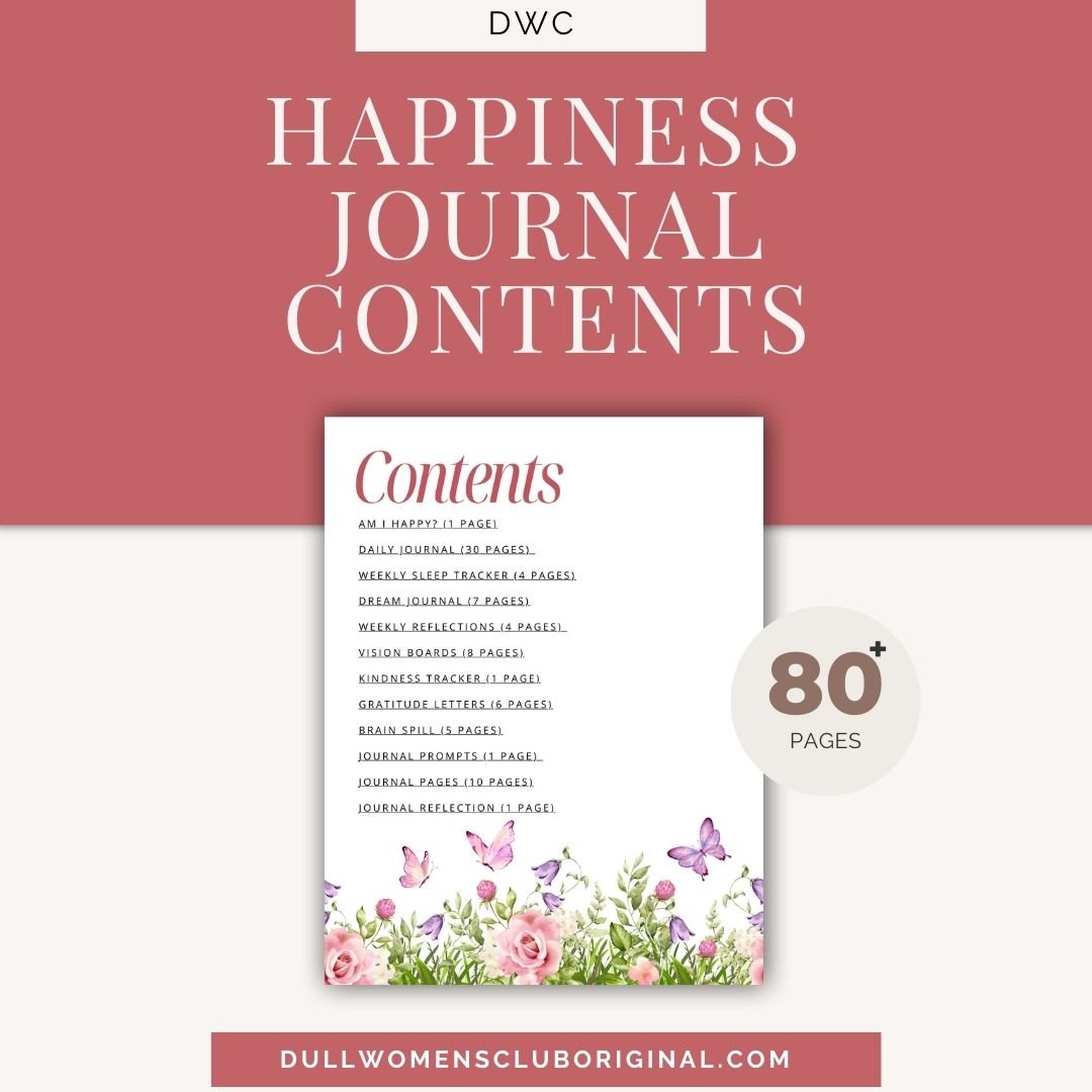 DWC Happiness Journal - Defiant Women's Collective