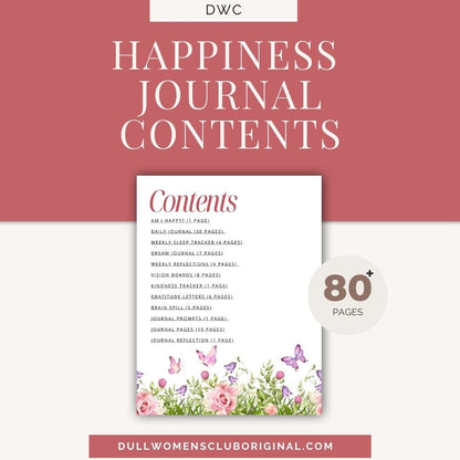 DWC Happiness Journal - Defiant Women's Collective