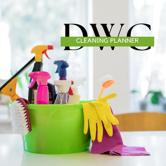 PRE-ORDER 2 JUNE / DWC CLEANING PLANNER - Dull Women’s Club by Sarah Green